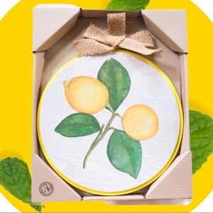 Kitchen Lemon Wall Plaque